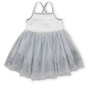 💋 silver tutu dress